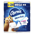 Charmin Ultra Soft 08808 Toilet Paper, 2-Ply, Pack of 4