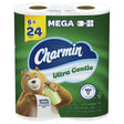 Charmin Ultra Gentle 030772093412 Toilet Paper Roll, 2-Ply, Pack of 4