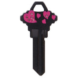 HILLMAN DIVA Hearts House/Office Universal Key Blank SC1 Single, Pack of 6