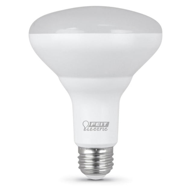 Feit Electric BR30/DM/10KLED/6 LED Bulb, Flood/Spotlight, BR30 Lamp, 65 W Equivalent, E26 Medium Lamp Base, Dimmable
