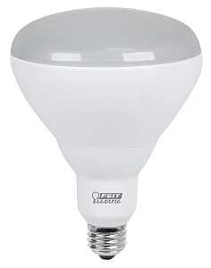 Feit Electric BR40DM/927CA/2 LED Bulb, 120 V, 850 Lumens, 9.4 W, BR40 Lamp, 65 W Equivalent, E26 Lamp Base, 2/PK