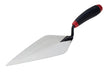 Hyde MAXXGRIP Series 18095 Brick Trowel, 10 in L Blade, High Carbon Steel Blade, High-Lift Handle, Hardwood Handle