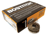Bostitch C4R90BDSS-316 Series Siding Nail, Wire Coil Collation, 1-1/2 in L, Stainless Steel, Ring Shank