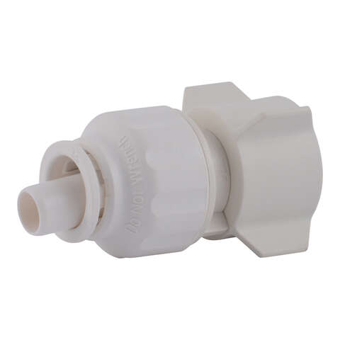 SharkBite Quick Connect 1/2 in. Female X 3/4 in. D Female Plastic Garden Hose Adapter