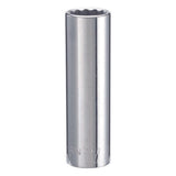 Craftsman 17 mm X 1/2 in. drive Metric 12 Point Deep Deep Socket 1 pc