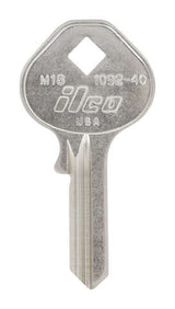 HILLMAN Traditional Key Padlock Universal Key Blank Single, Pack of 10