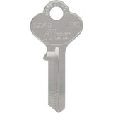 HILLMAN House/Office Universal Key Blank Single, Pack of 10