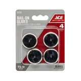 Ace Silver 1-1/4 in. Nail-On Metal Chair Glide 1 pk
