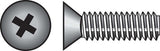HILLMAN No. 10-24 X 1-1/4 in. L Phillips Flat Head Zinc-Plated Steel Machine Screws 100 pk