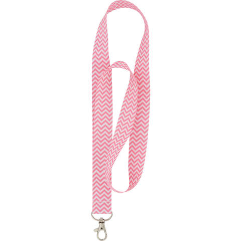 HILLMAN Polyester Assorted Decorative Key Chain Lanyard, Pack of 6