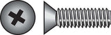 HILLMAN No. 8-32 X 1 in. L Phillips Flat Head Stainless Steel Machine Screws 100 pk