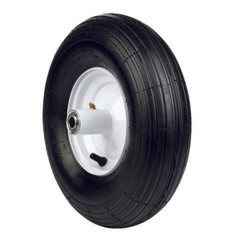 Arnold 6 in. D X 14 in. D 445 lb. cap. Centered Wheelbarrow Tire Rubber 1 pk