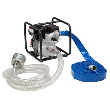 Red Lion 5 HP 9000 gph Aluminum Switchless Switch Bottom Gas Transfer Pump Kit