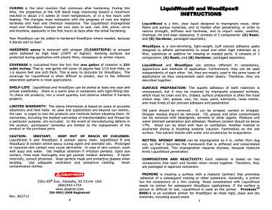 Abatron WE2PKR Wood Restoration System, Paste, Slight Ammonia, Tan/White, 2 pt