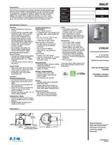 Halo E7RICAT Recessed Housing, 6 in Dia Recessed Can, Aluminum