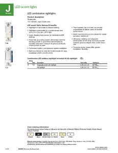 Eaton Cooper Wiring Patrol Series 7737LA-BOX Night Light, 1.3 in W x 1 in D x 3.81 in H Dimensions, 15 A, 120 V, 1 W
