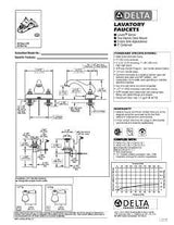 LAV FAUCET 2-HNDL CHROME