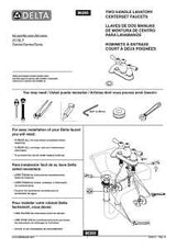 LAV FAUCET 2-HNDL CHROME