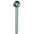 Dremel 114 Series Cutter, Ball Point, 5/16 in Dia, 1-1/2 in L, 1/8 in Dia Shank, HSS