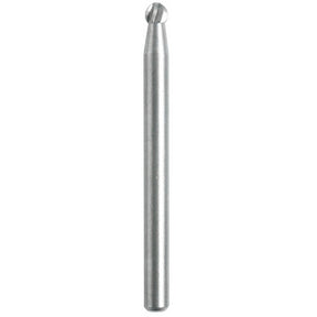 Dremel 191 Series Cutter, Ball Point, 1/8 in Dia, 1-1/2 in L, 1/8 in Dia Shank, HSS