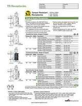 Eaton Wiring Devices TR270LA Duplex Receptacle, PVC, Light Almond, 2-Pole, 3-Wire, 125 V, Push-in, Side Wiring, Pack of 10