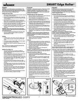 Wagner 0530000 Smart Edge Roller, 3/8 in Nap