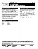 Rust-Oleum 312447 Color Chip, Solid, Tan Blend, 1 lb Bag