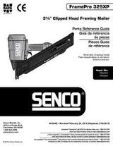 Senco 4Z0101N Framing Nailer, 83 Magazine, 34 deg Collation, Paper Tape Collation, 5.2 cfm/Shot Air