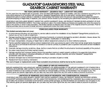 Gladiator GAWG28KDYG Gear Box, 150 lb, Steel, Silver Tread