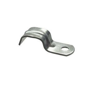 Halex 26212 1-Hole Service Entrance Midget Strap, 3/16 in, Steel, Galvanized