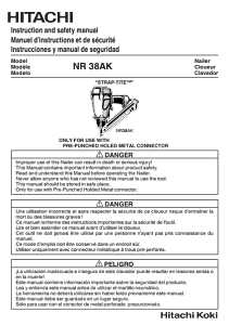 Metabo HPT NR38AKM Lightweight Strip Nailer, 29 Magazine, Paper Strip Collation