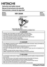 Metabo HPT NR38AKM Lightweight Strip Nailer, 29 Magazine, Paper Strip Collation