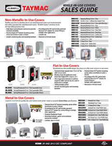 Hubbell ML450G Cover, 6-7/64 in L, 4 in W, Gray