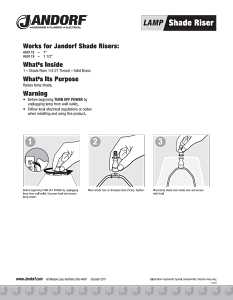 Jandorf 60119 Lamp Shade Riser, 1-1/2 in, Brass