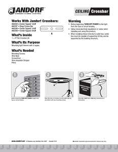 Jandorf 60204 Flat Crossbar, 4 in L Dimensions, Specifications: 1/8 IP Thread, Zinc