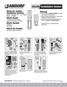 Jandorf 60228 Lamp Socket, Adjustable, Keyless, 125 V, 75 W, Phenolic Housing Material
