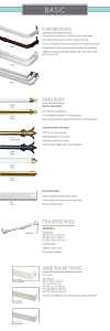 Kenney KN511 Curtain Rod, 1 in Dia, 28 to 48 in L, Steel, White