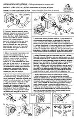 Kwikset 488BL LH 15 V1 Half Inactive Dummy Lever, Satin Nickel, Zinc, Residential, Left Hand, 3 Grade