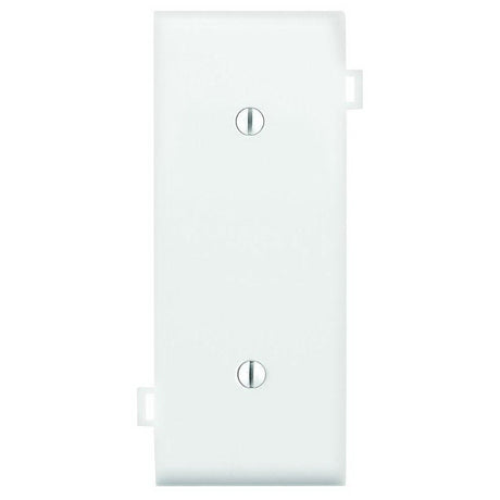 Leviton 905-PSC14-00W Wallplate, 1-Gang, Thermoplastic Nylon, White, Strap
