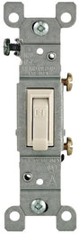 Leviton M26-01451-2TM Series Switch, Light Almond, 15 A, 120 V, Push-In Terminal, Thermoplastic Housing Material