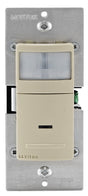 Leviton R01-IPS02-1LI Motion Detector, 2.5 A, 120 V, 1-Pole, Motion Sensor, 180 deg Sensing, 900 sq-ft Sensing, Ivory