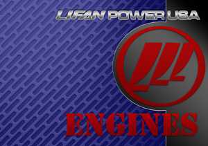 Lifan LF168F-2B Overhead Valve Engine, Octane Gas, 196 cc Engine Displacement, 4-Stroke OHV Engine, 2.28 in L Shaft
