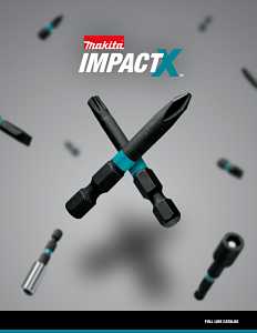 Makita ImpactX Finder/Driver A-97075 Insert Bit Holder, Hex Shank, Steel