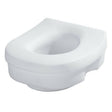 Moen DN7020 Toilet Seat, Elongated, Round, Plastic, White, ADA Compliant