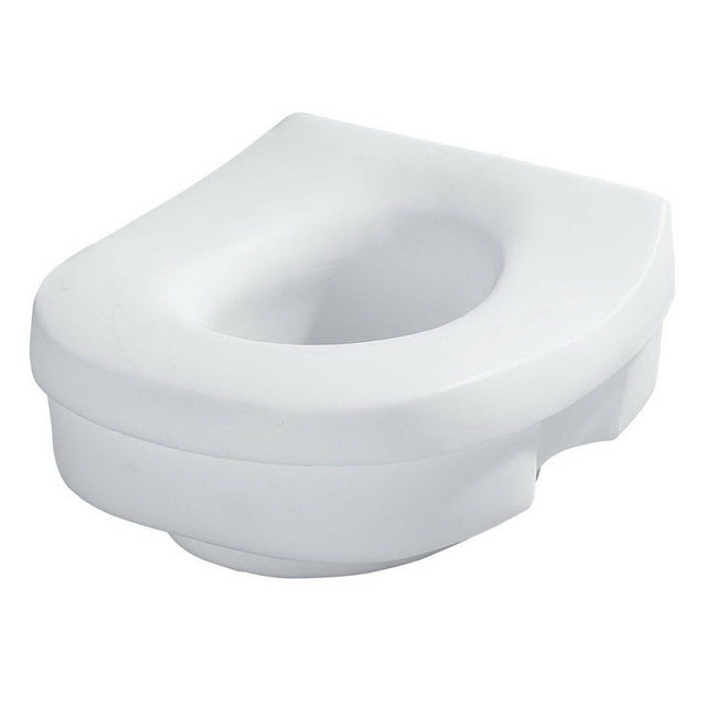 Moen DN7020 Toilet Seat, Elongated, Round, Plastic, White, ADA Compliant