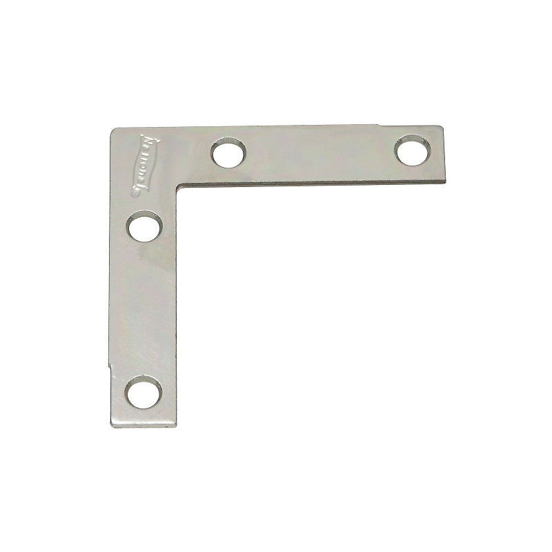 National Hardware V117 Series N113-928 Corner Brace, 2-1/2 in L, 1/2 in W, 2-1/2 in H, Steel, Zinc