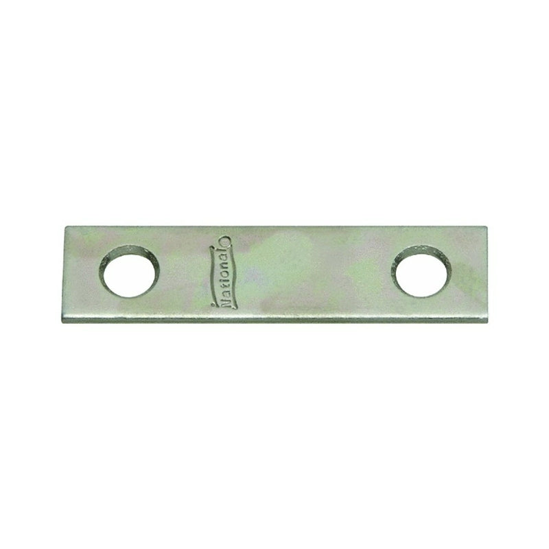 National Hardware N114-355 Mending Brace, 3 in L, 5/8 in W, 0.08 in, Steel, Zinc, Screw