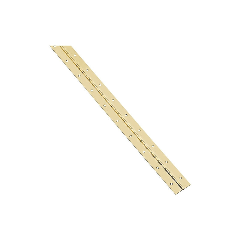 National Hardware N148-205 Hinge, 1-1/16 in W, Steel, Brass, Surface Mounting