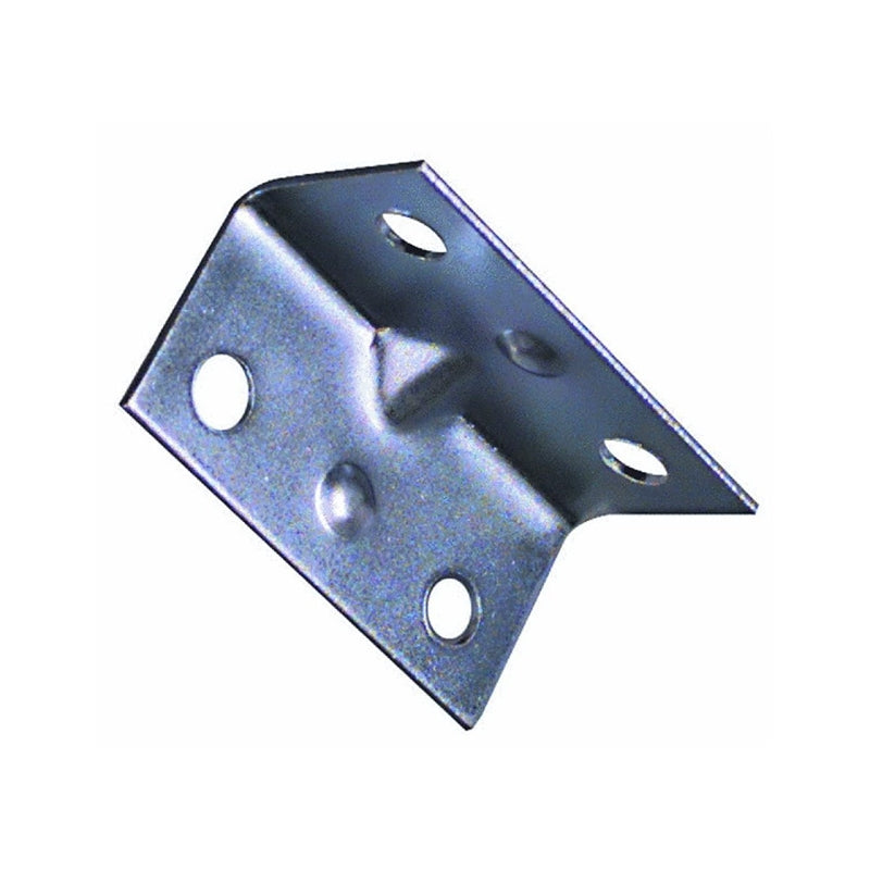 National Hardware V113 Series N206-920 Corner Brace, 1-1/2 in L, 3/4 in W, 1-1/2 in H, Steel, Zinc