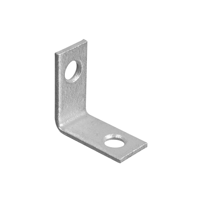 National Hardware V115 Series N208-728 Corner Brace, 1.07 in L, 1/2 in W, 1.07 in H, Galvanized Steel